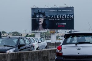 Cartel espectacular en autopista buenos aires la plata - Netflix